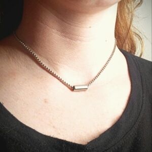 Fidget Necklace - Minimalist - Stainless Steel